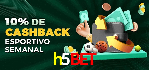 10% de bônus de cashback na h5bet